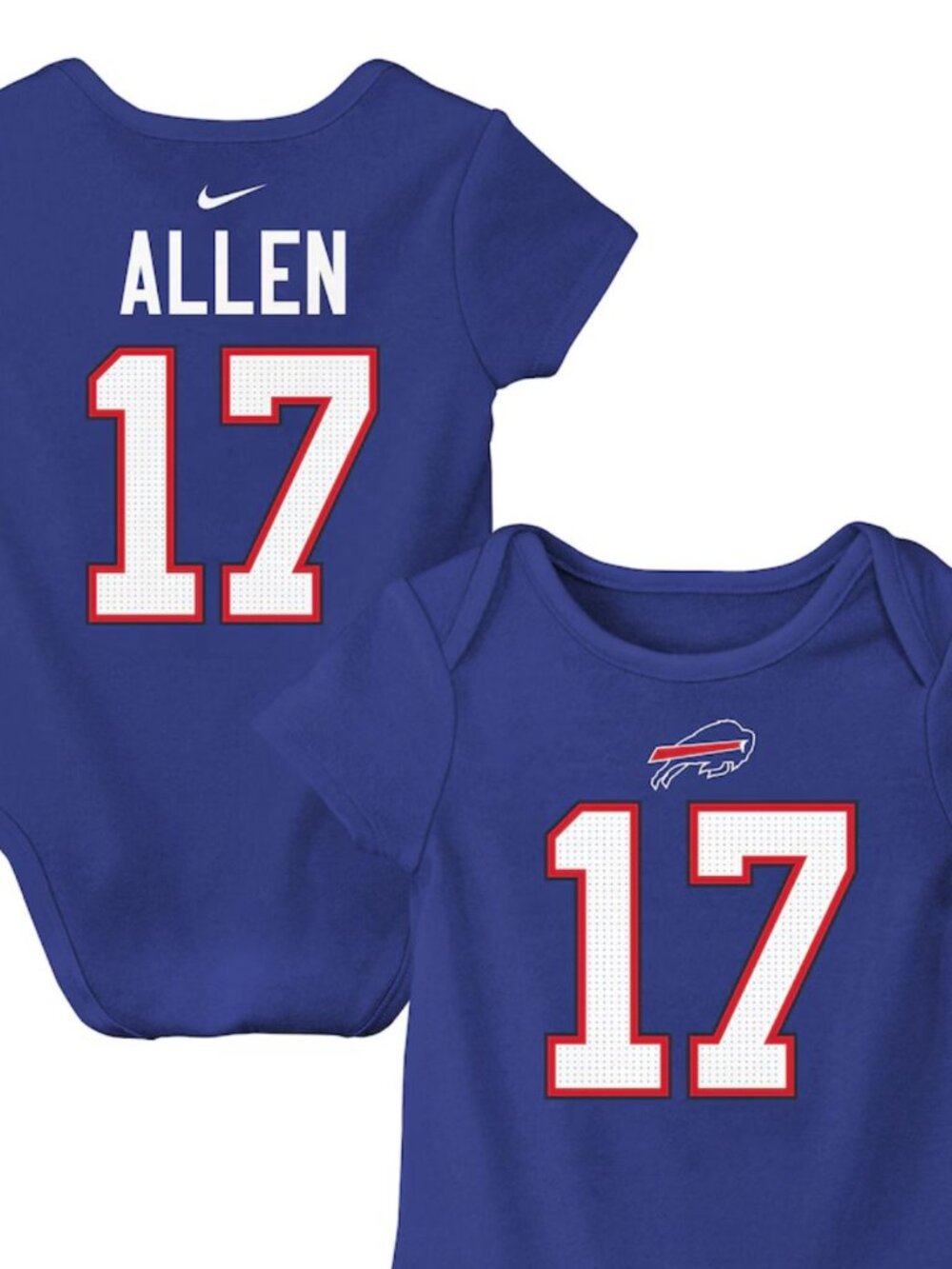 Buffalo Bills Josh Allen Authentic Infant Bodysuit Jersey